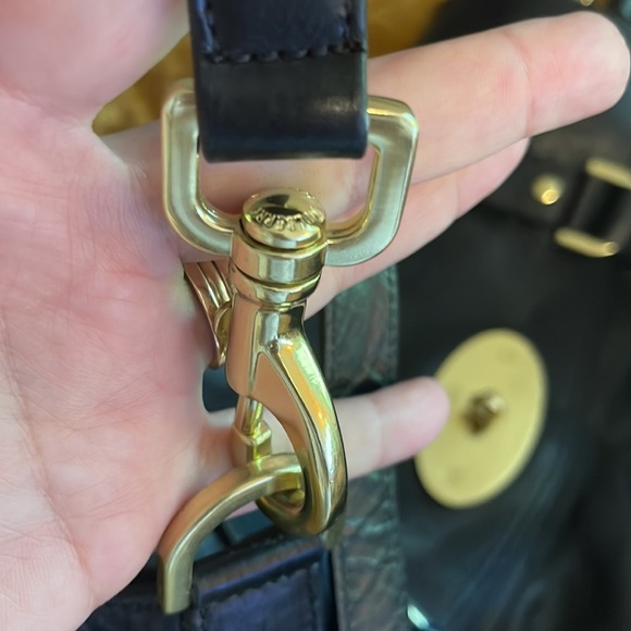 Mulberry Black Leather Satchel - Picture 9 of 12